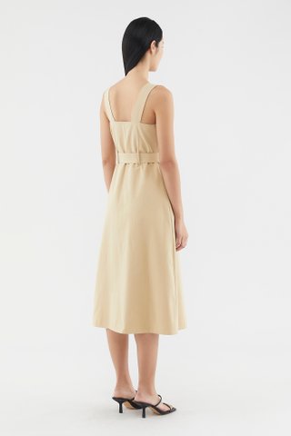 Amina Square-neck Dress 