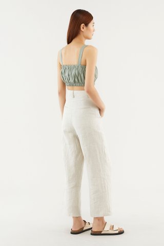 Billa Ruched Crop Top 