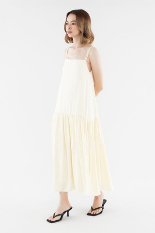 Edma Drop-Hem Dress