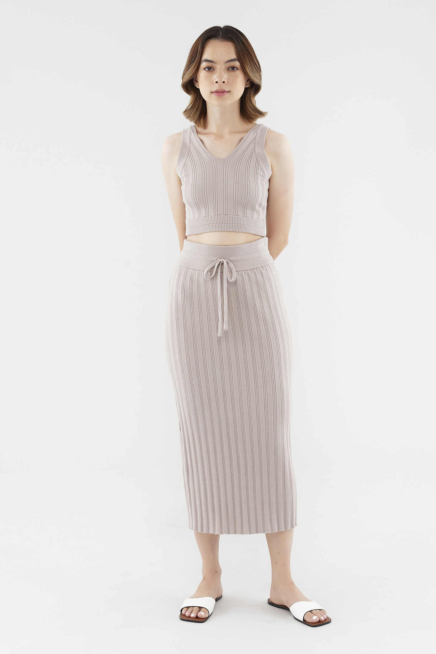 Hollis Ribbed Skirt