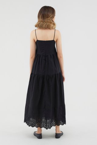 Zayla Broderie Hem Dress