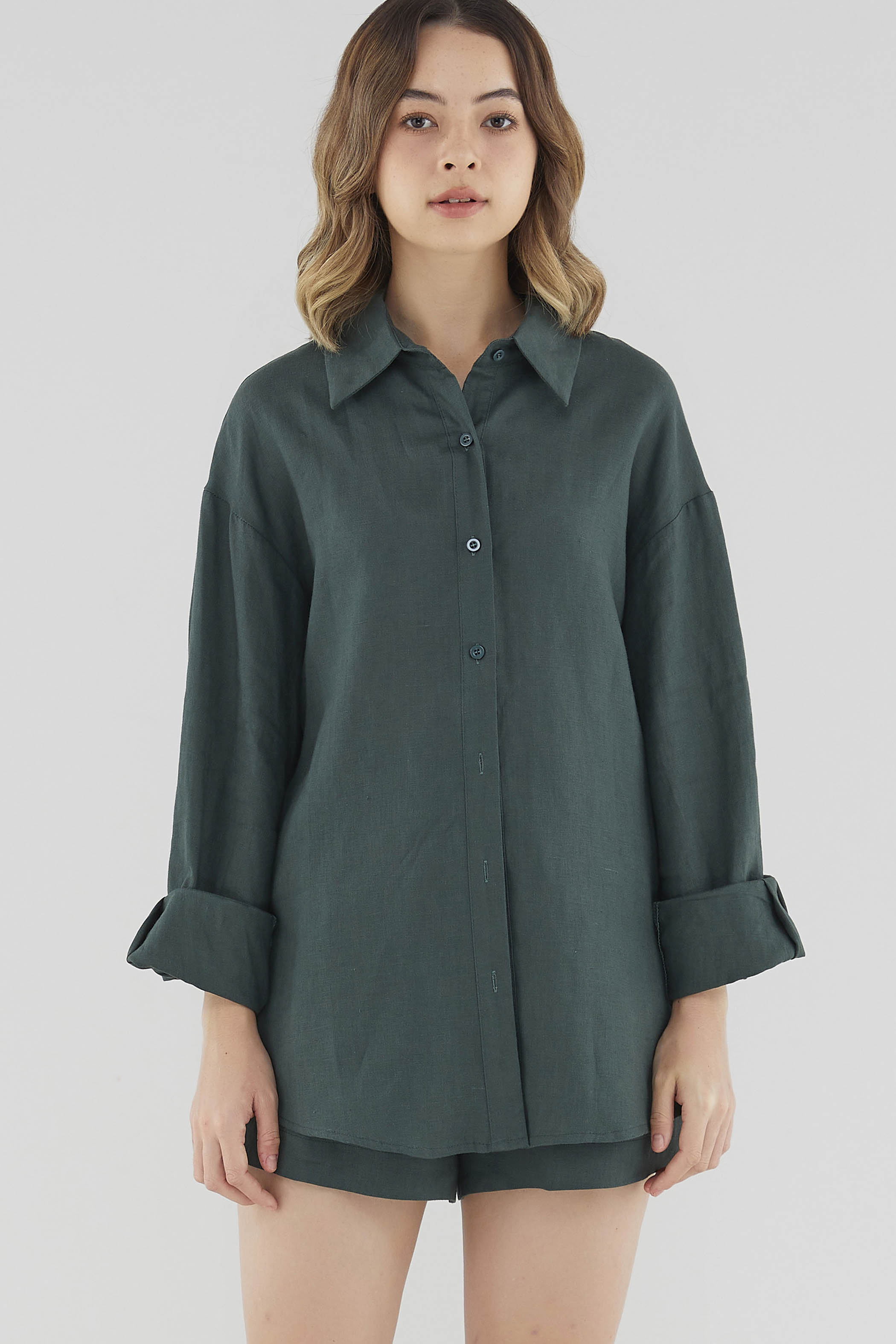 Malitta Linen Oversized Shirt