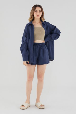 Malitta Linen Oversized Shirt