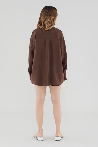 Malitta Linen Oversized Shirt