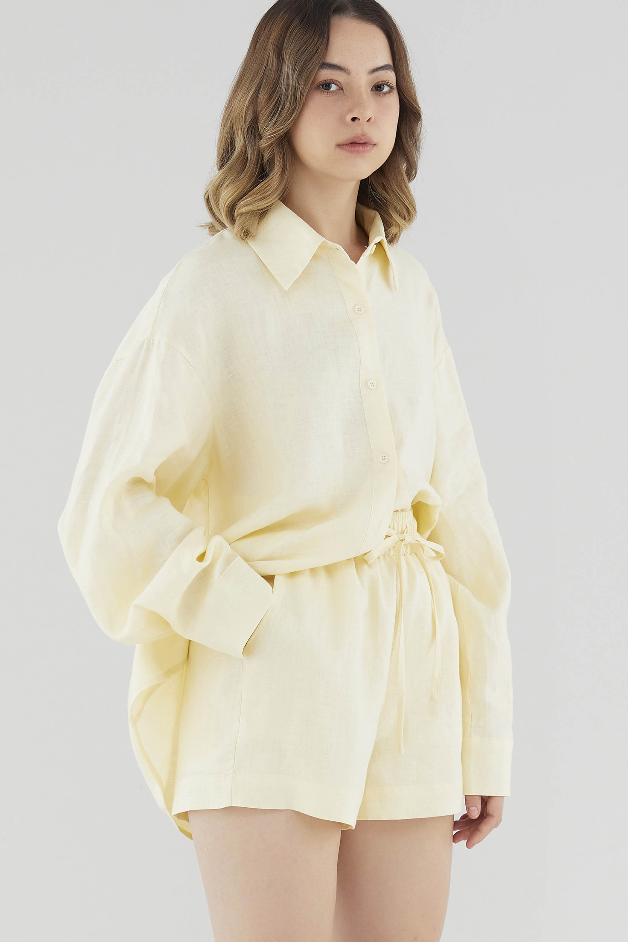 Malitta Linen Oversized Shirt