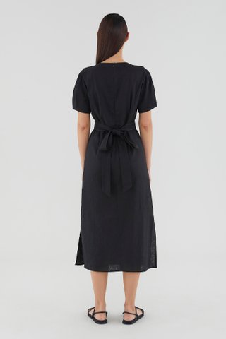 Nately Strap-Tie Dress