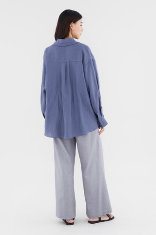 Malitta Linen Oversized Shirt