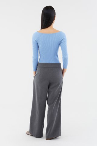 Ariele Ruch Front Knit Top