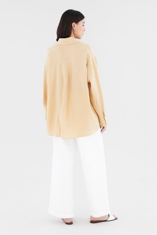 Malitta Linen Oversized Shirt