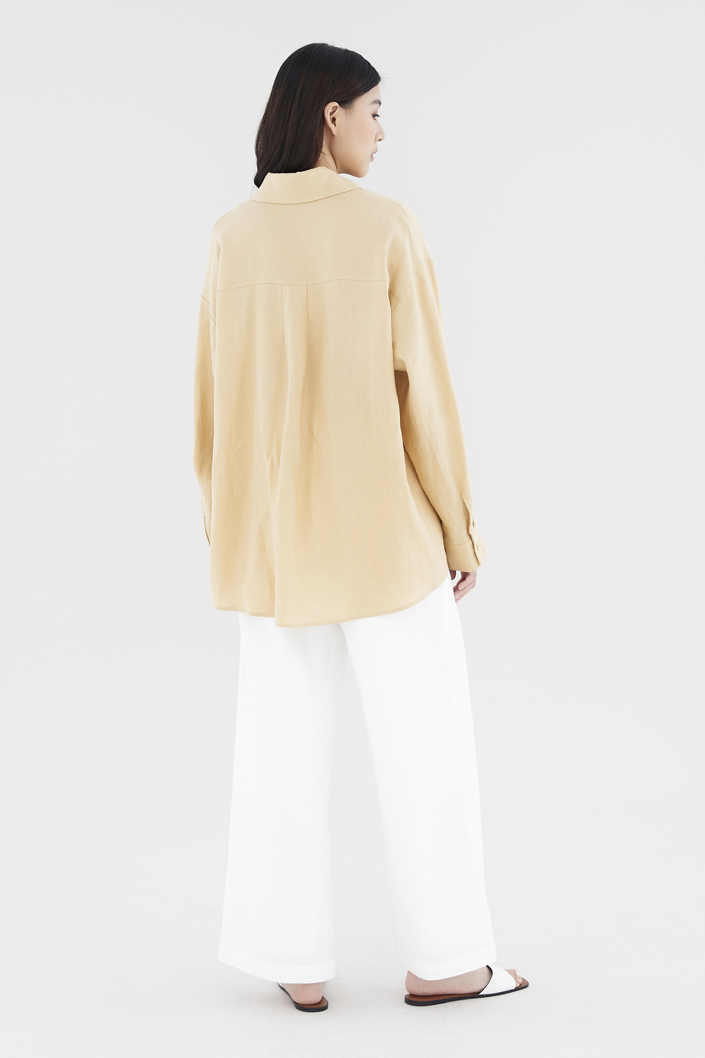 Malitta Linen Oversized Shirt