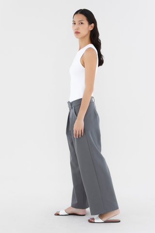 Juralle Low-Rise Tailored Pants