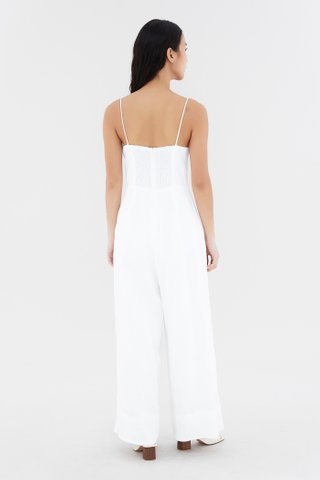 Henzo Linen Wide Leg Jumpsuit