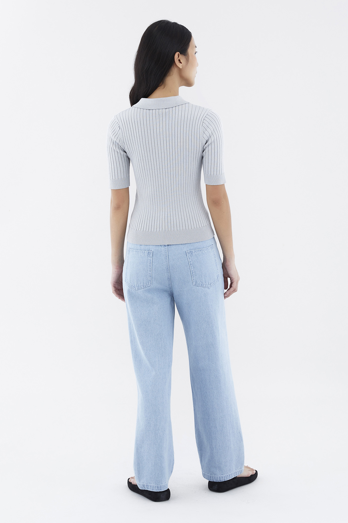 Nodelyn Polo Knit Top