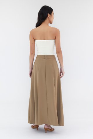 Juna Mid-Rise A-Line Skirt