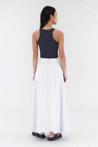 Juna Mid-Rise A-Line Skirt