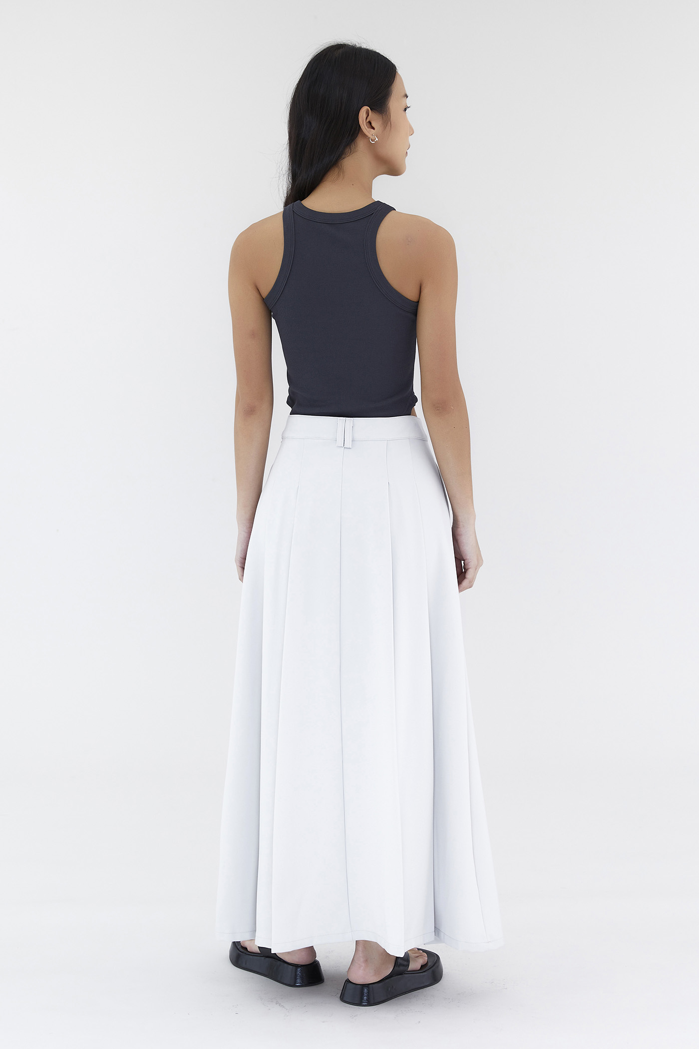 Juna Mid-Rise A-Line Skirt