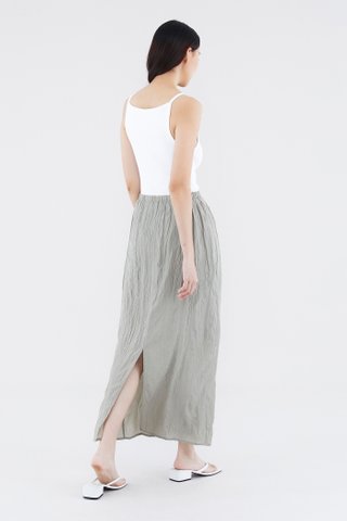 Synvere Drawstring Straight Skirt