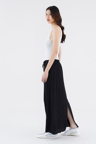 Synvere Drawstring Straight Skirt