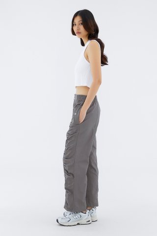 Julby Ruched Straight Pants