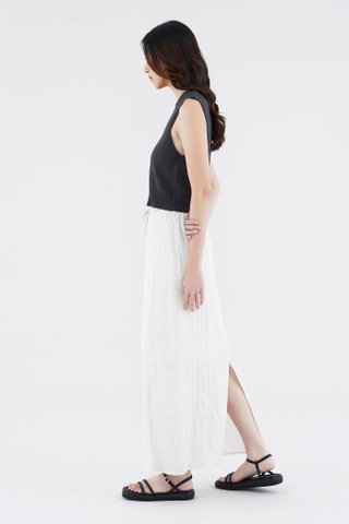 Synvere Drawstring Straight Skirt