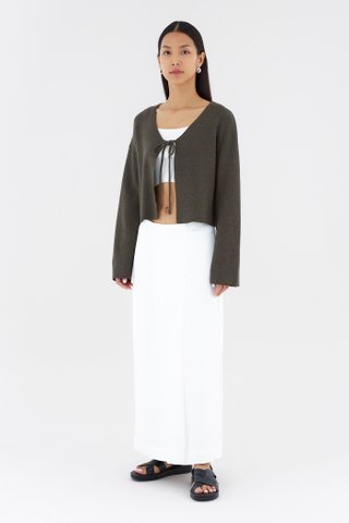 Zephy Front-Tie Relaxed Cardigan