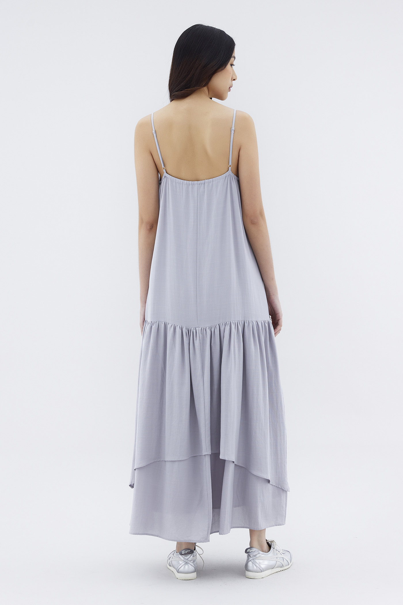 Syphon Drop Waist Tier Dress