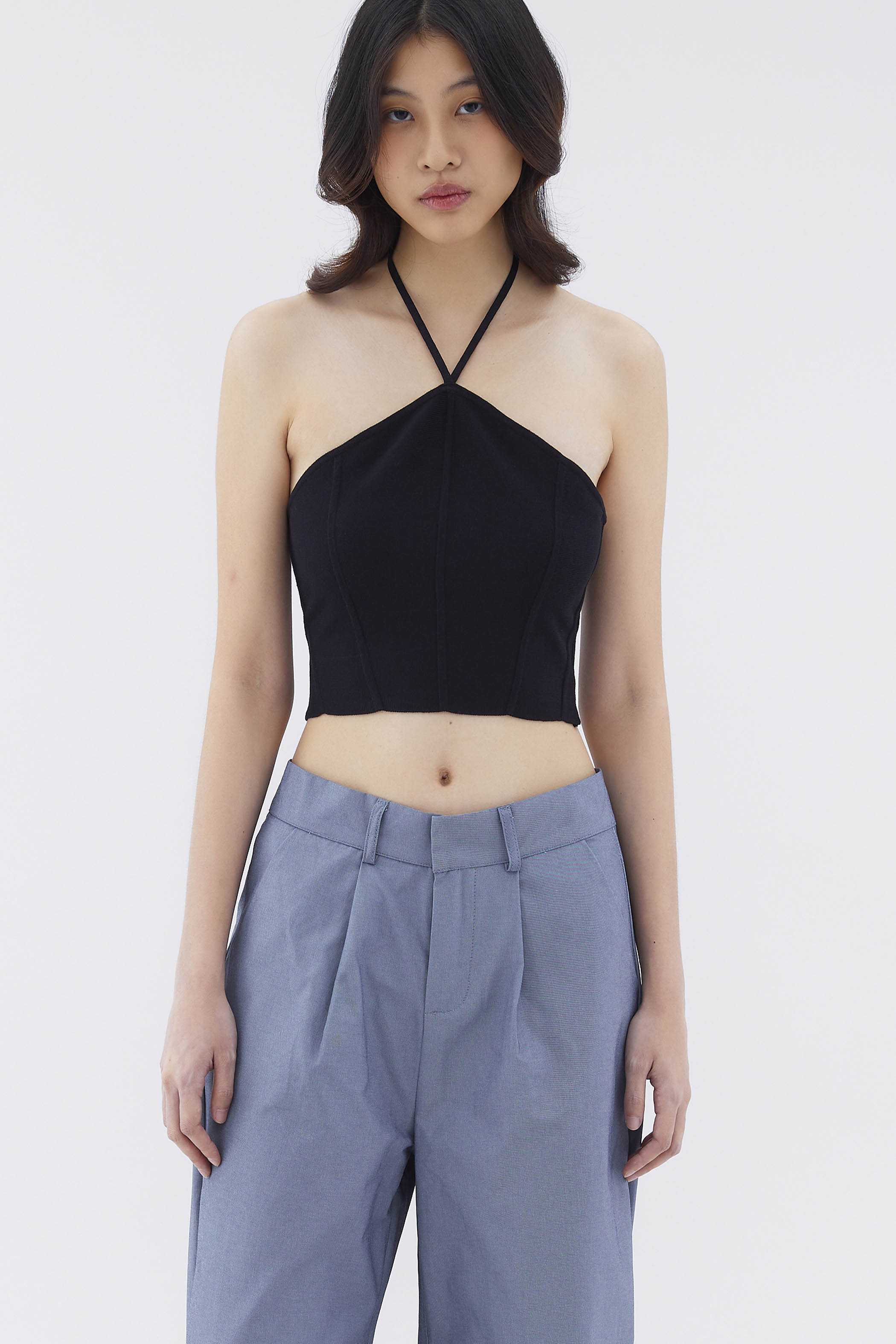 Lucci Halter Crop Top