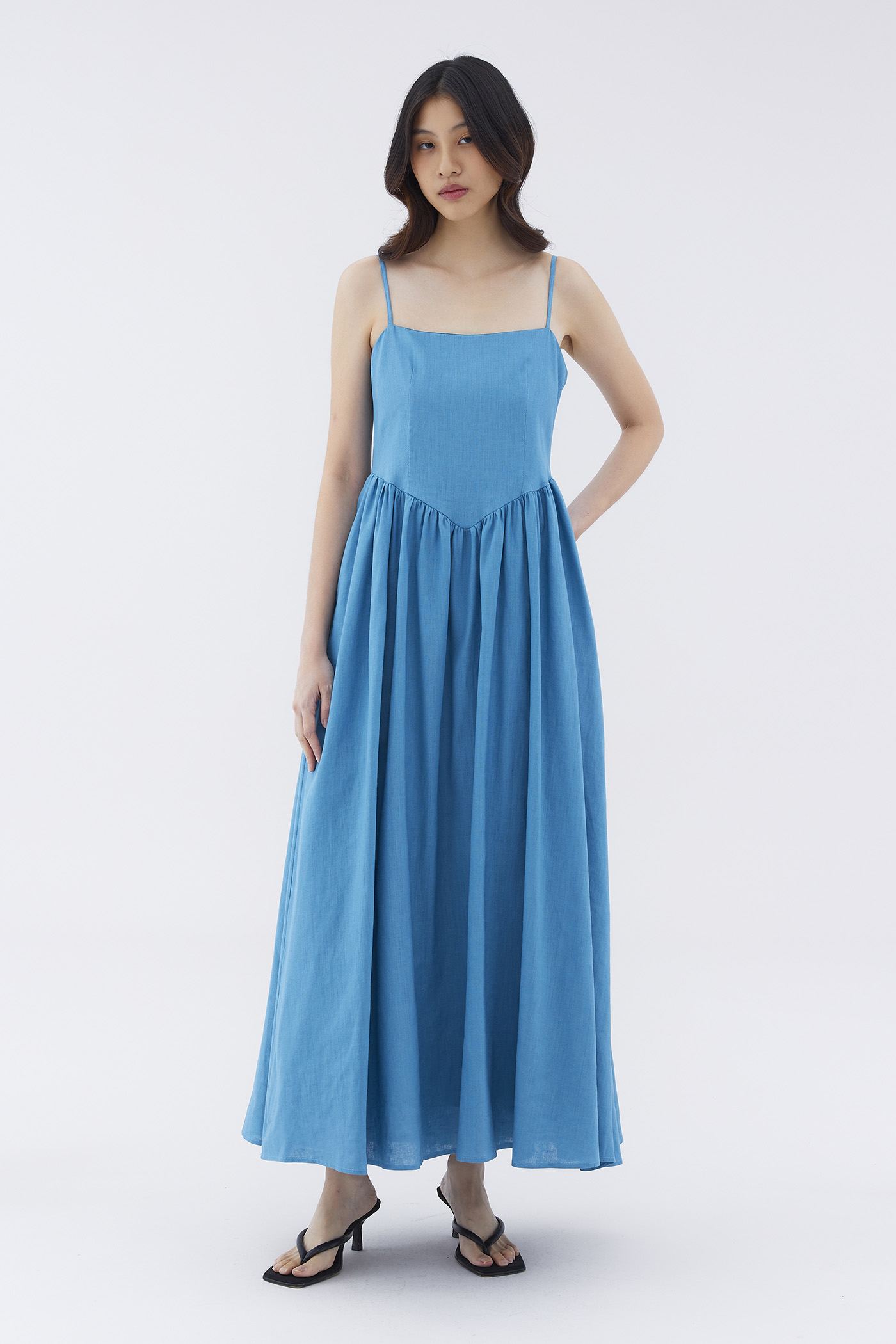 Ryvale V-Waist Maxi Dress