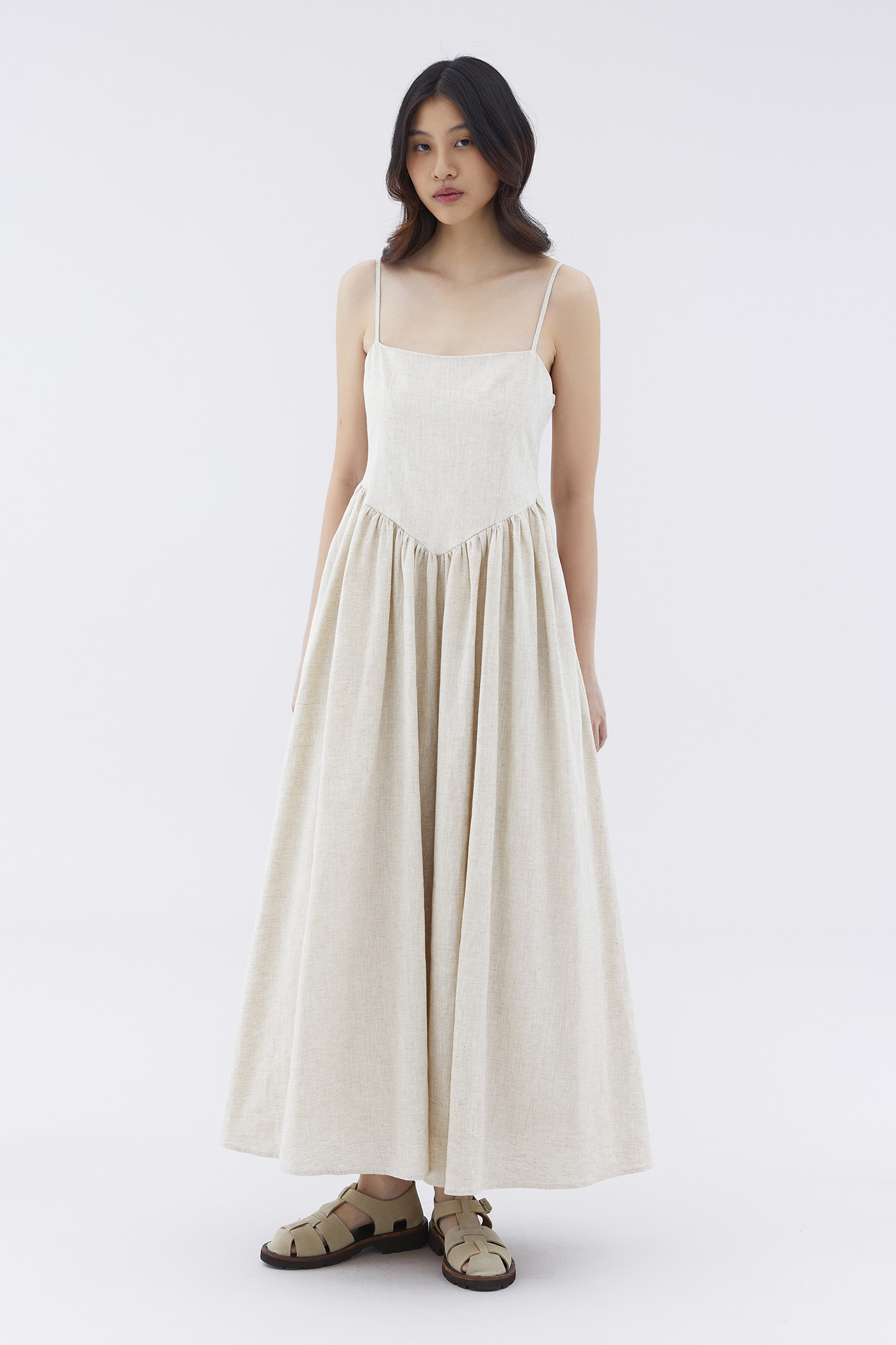 Ryvale V-Waist Maxi Dress