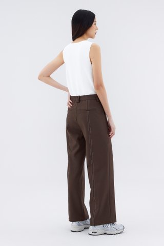 Arvo Mid-Rise Straight Pants