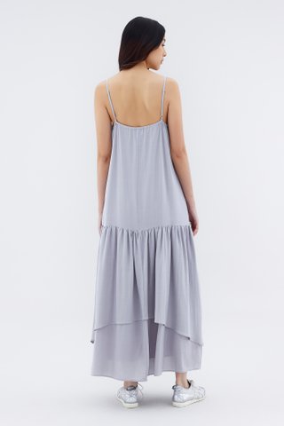 Syphon Drop Waist Tier Dress