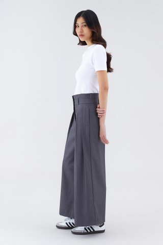 Negan High-Rise Wide Leg Pants