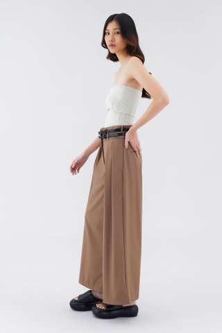 Negan High-Rise Wide Leg Pants