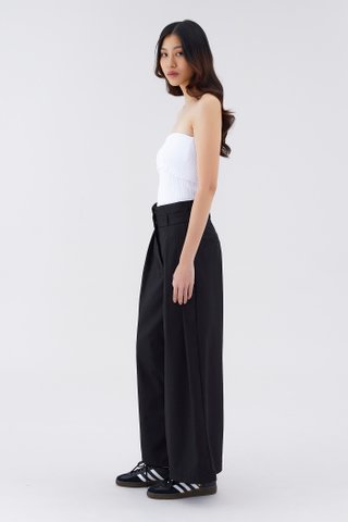 Negan High-Rise Wide Leg Pants