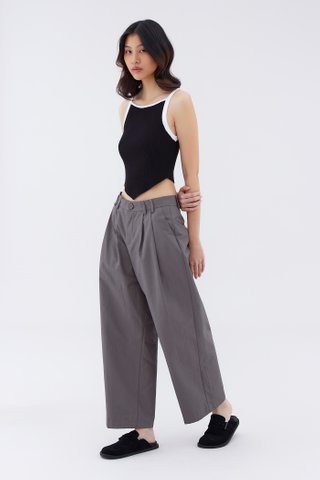 Descan Mid-Rise Relaxed Pants