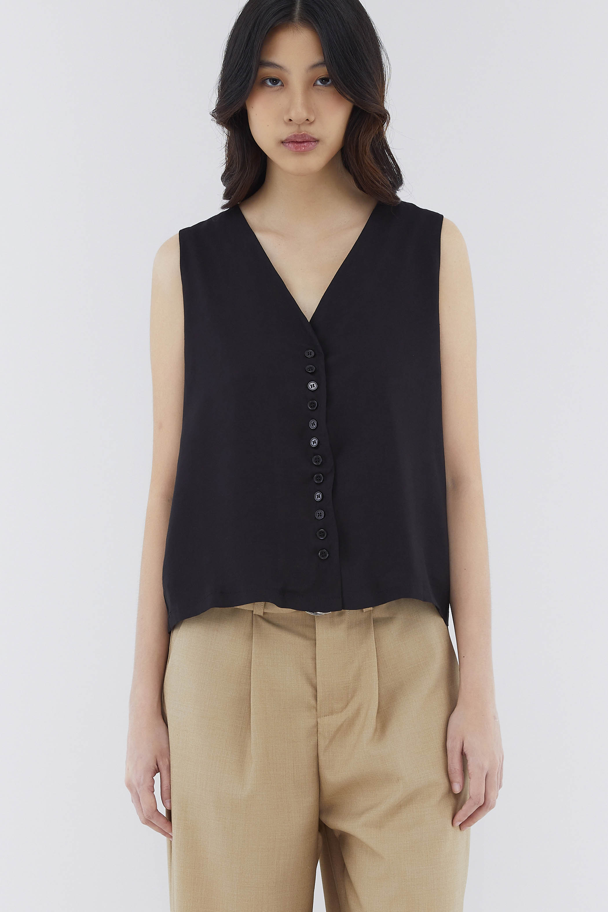 Dessa Button-Down Top