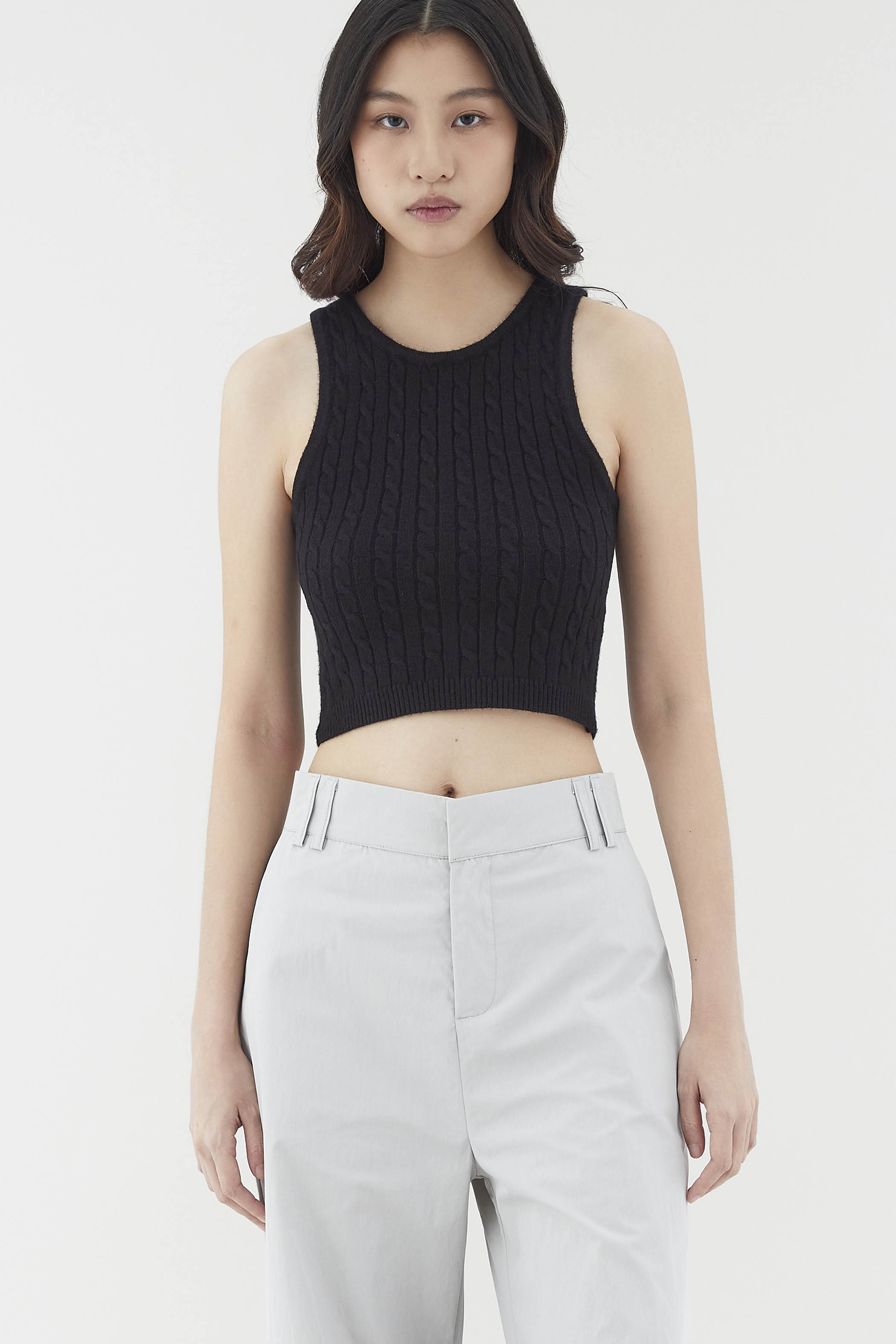 Kirra Cable-Knit Tank