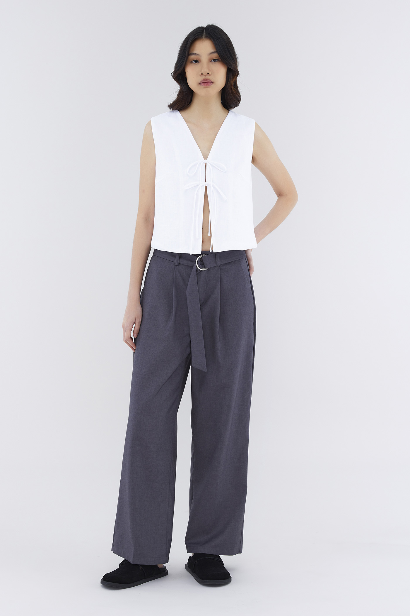 Tenzi Pleat Wide Leg Pants