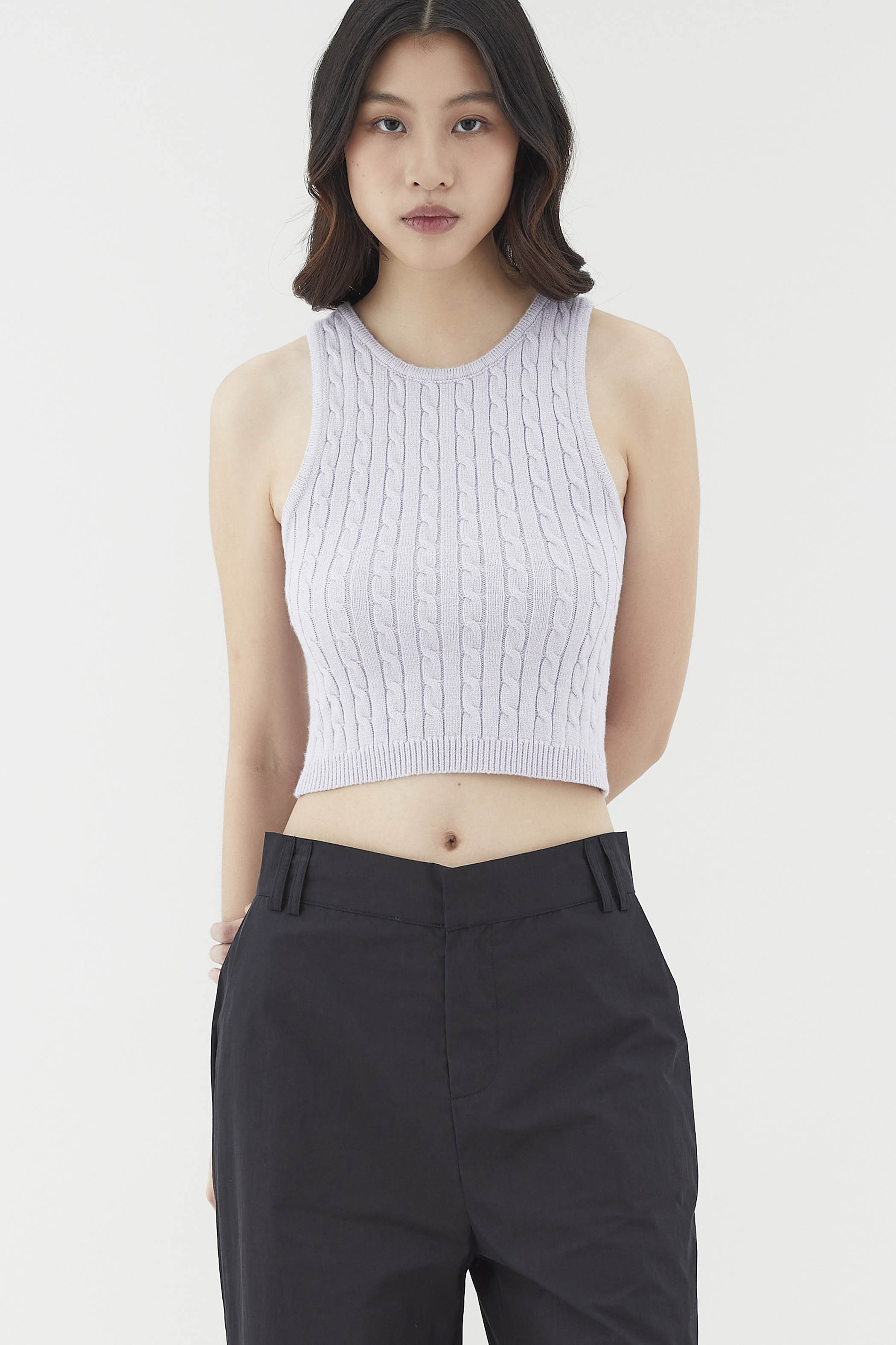 Kirra Cable-Knit Tank