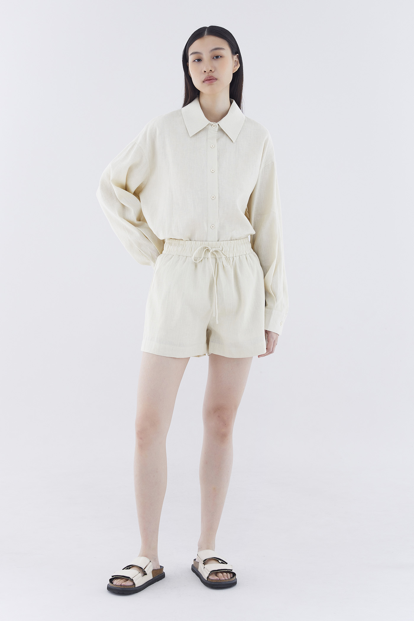 Bonita Linen Relaxed Shorts