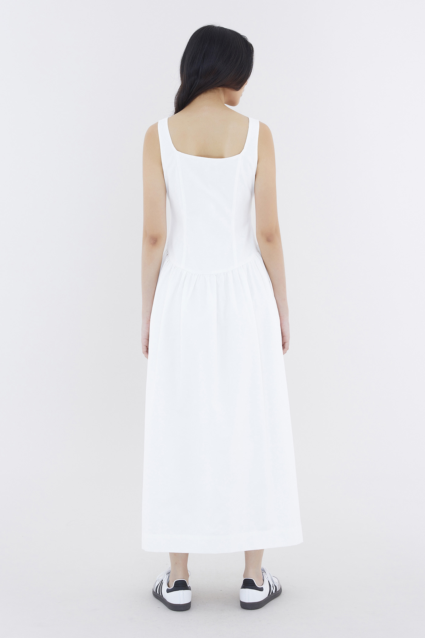 Chlora Zip-Front Dress