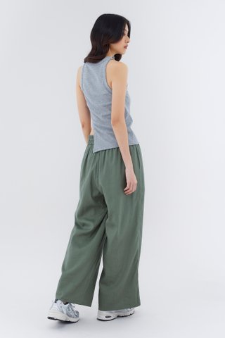 Byric Linen Wide Leg Pants