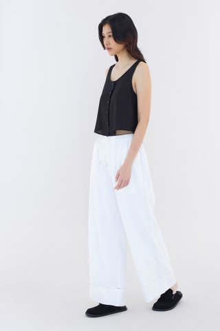 Byric Linen Wide Leg Pants