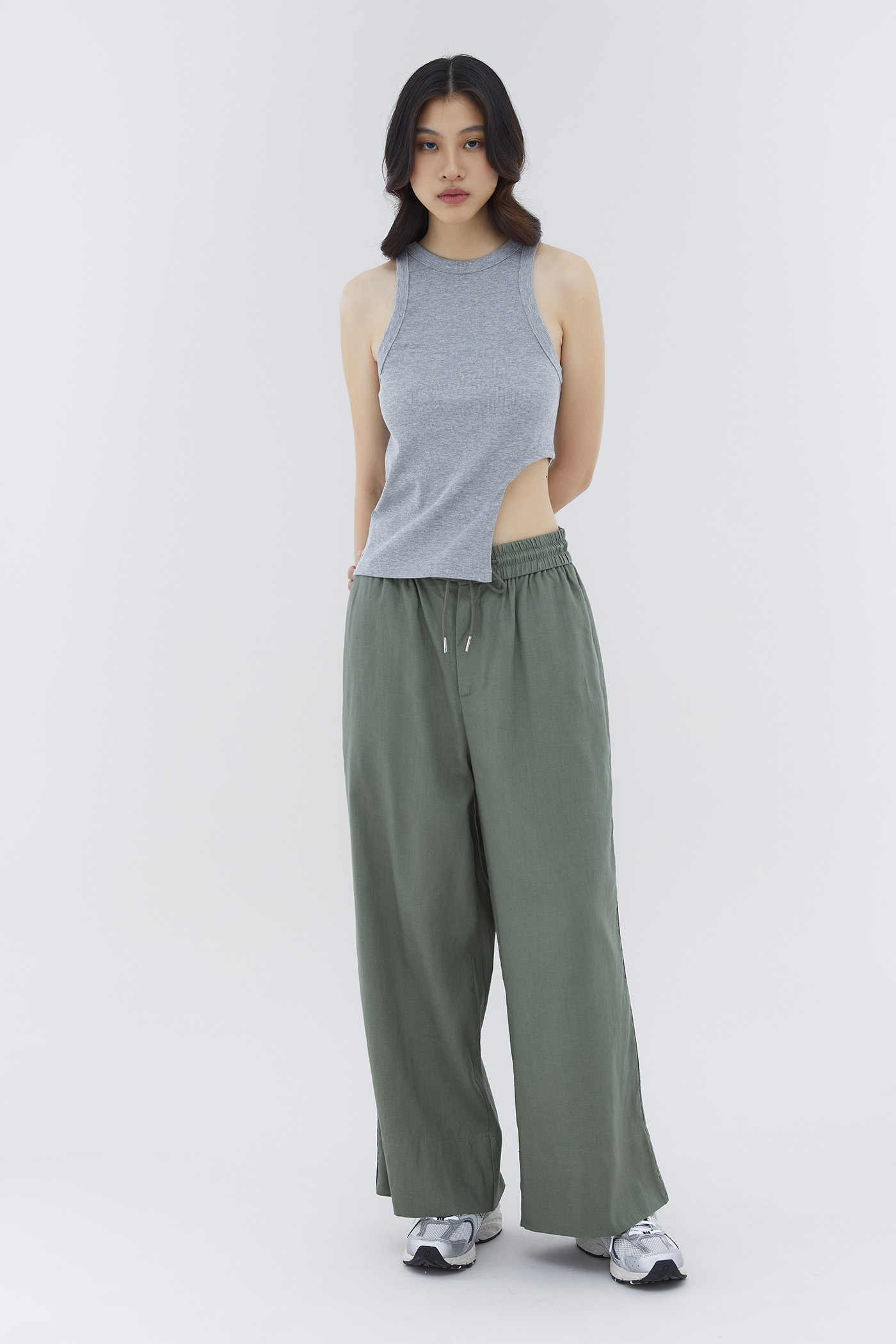 Byric Linen Wide Leg Pants