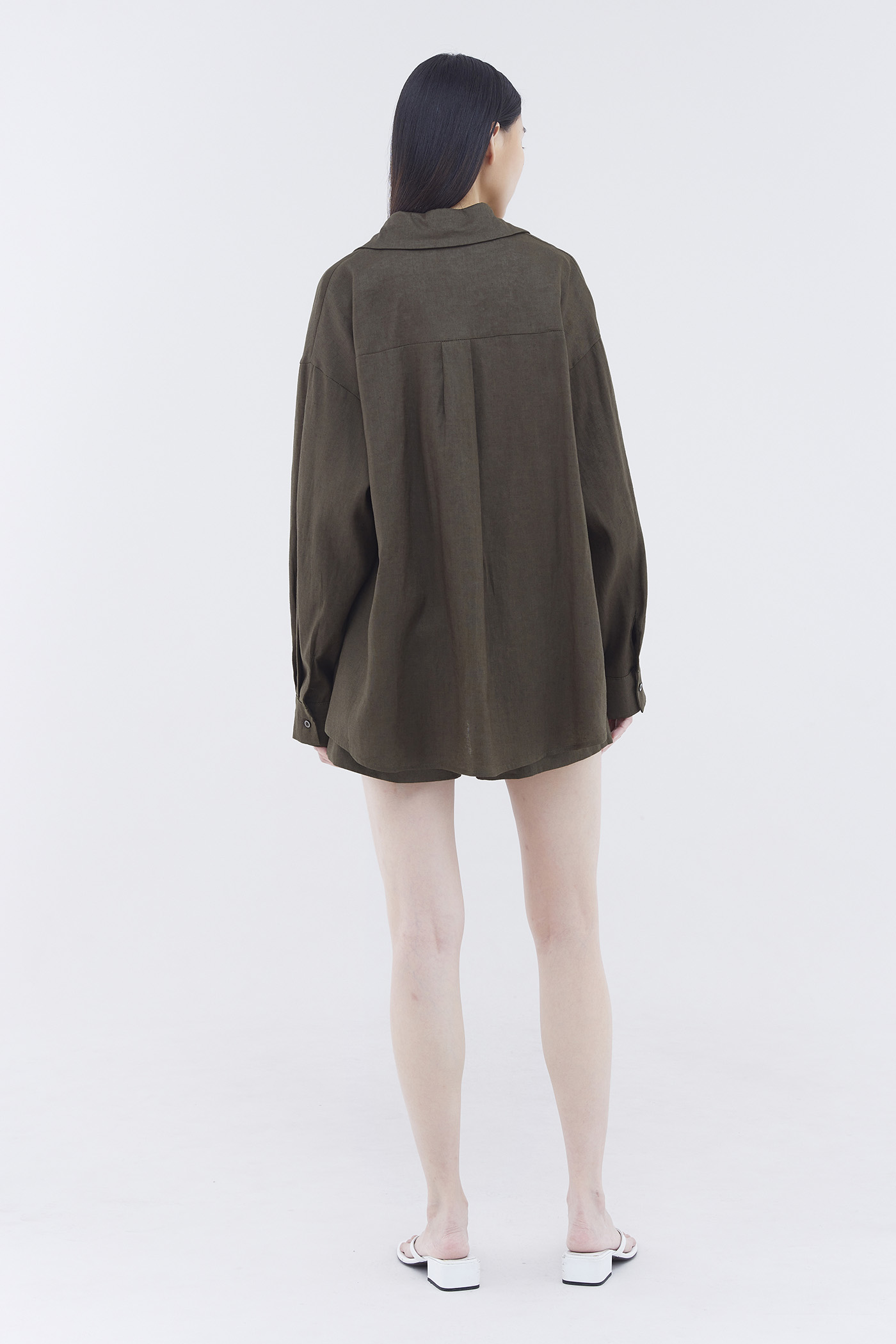 Malitta Linen Oversized Shirt