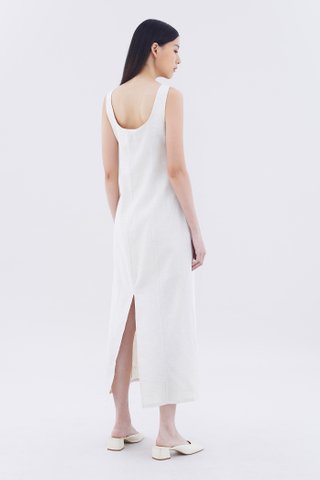 Rocio Linen Tie-Front Dress