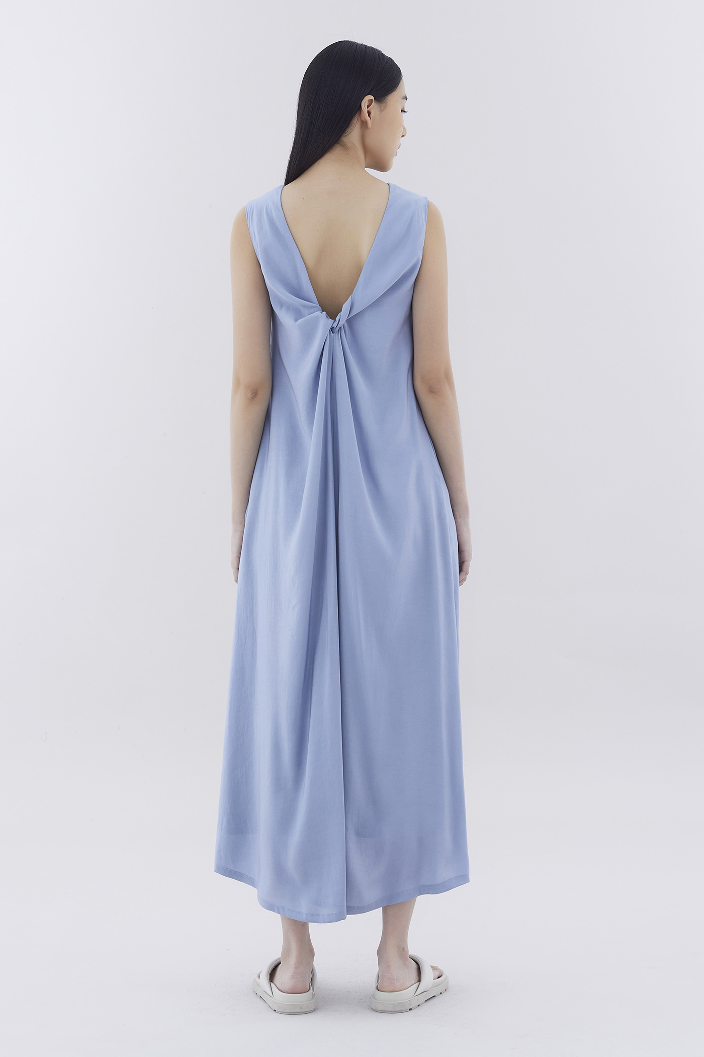 Zelia Drape Back Dress