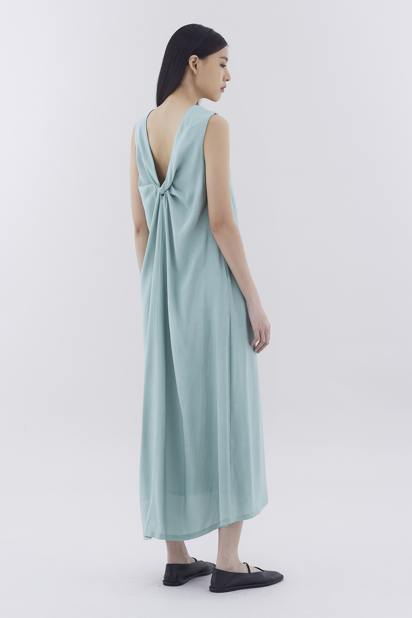 Zelia Drape Back Dress