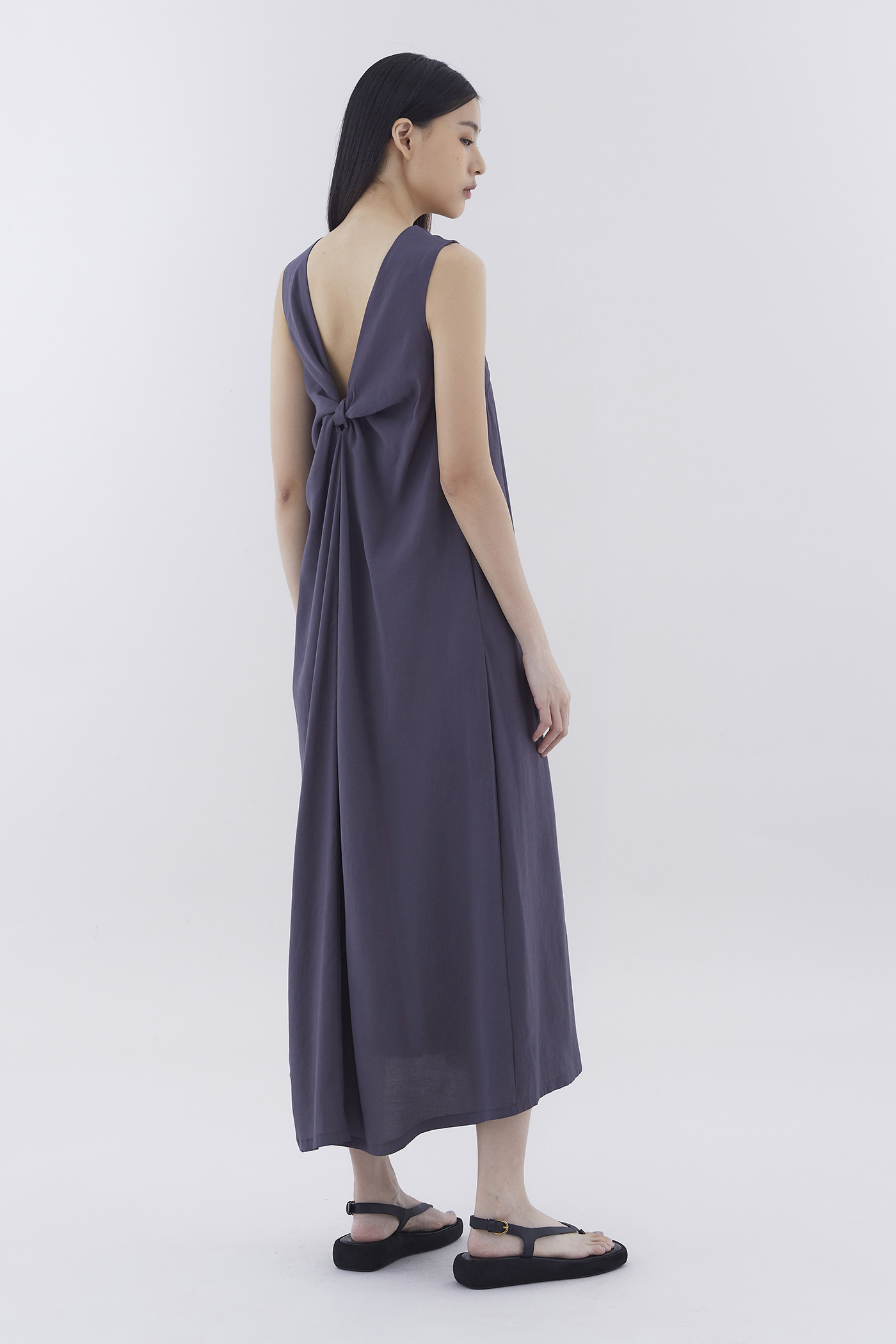 Zelia Drape Back Dress