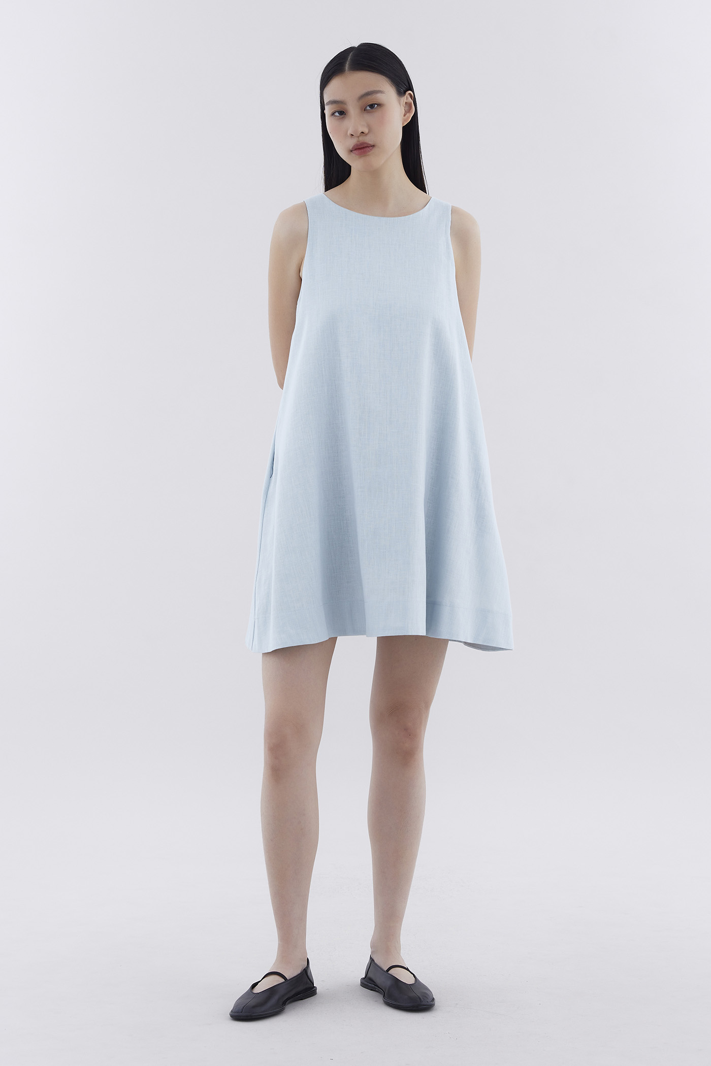 Myrah Linen Shift Dress